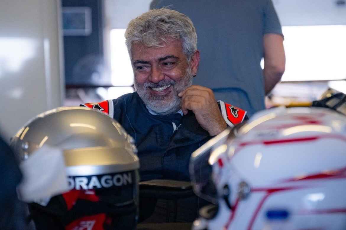 Ajith kumar to participate in European car race with new car racing team.