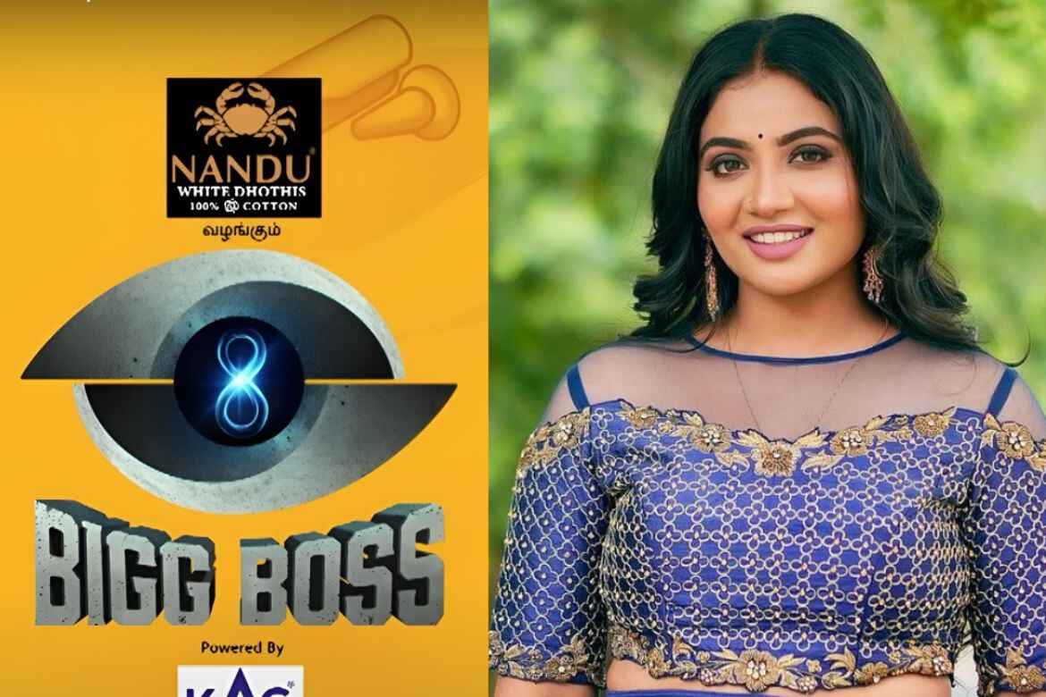 Anshitha participated as Bigg Boss 8 Tamil contestant