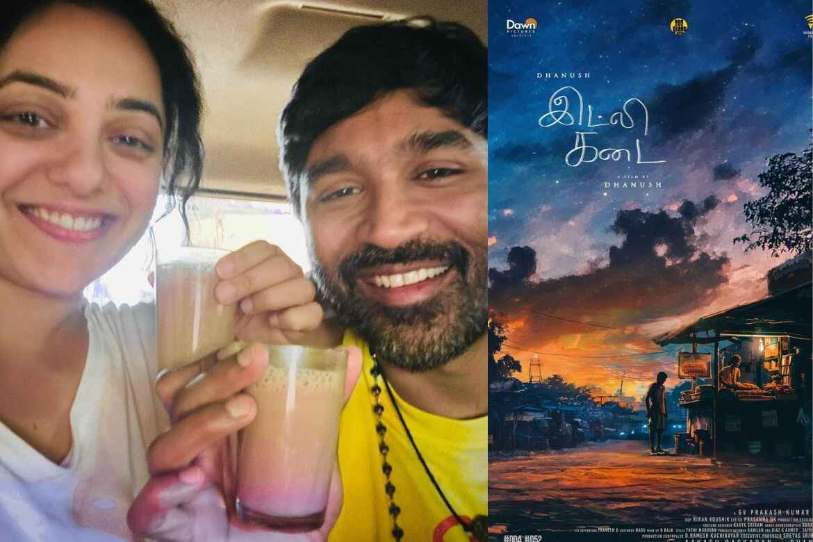 Nithya Menon joins Dhanush's Idli Kadai shooting