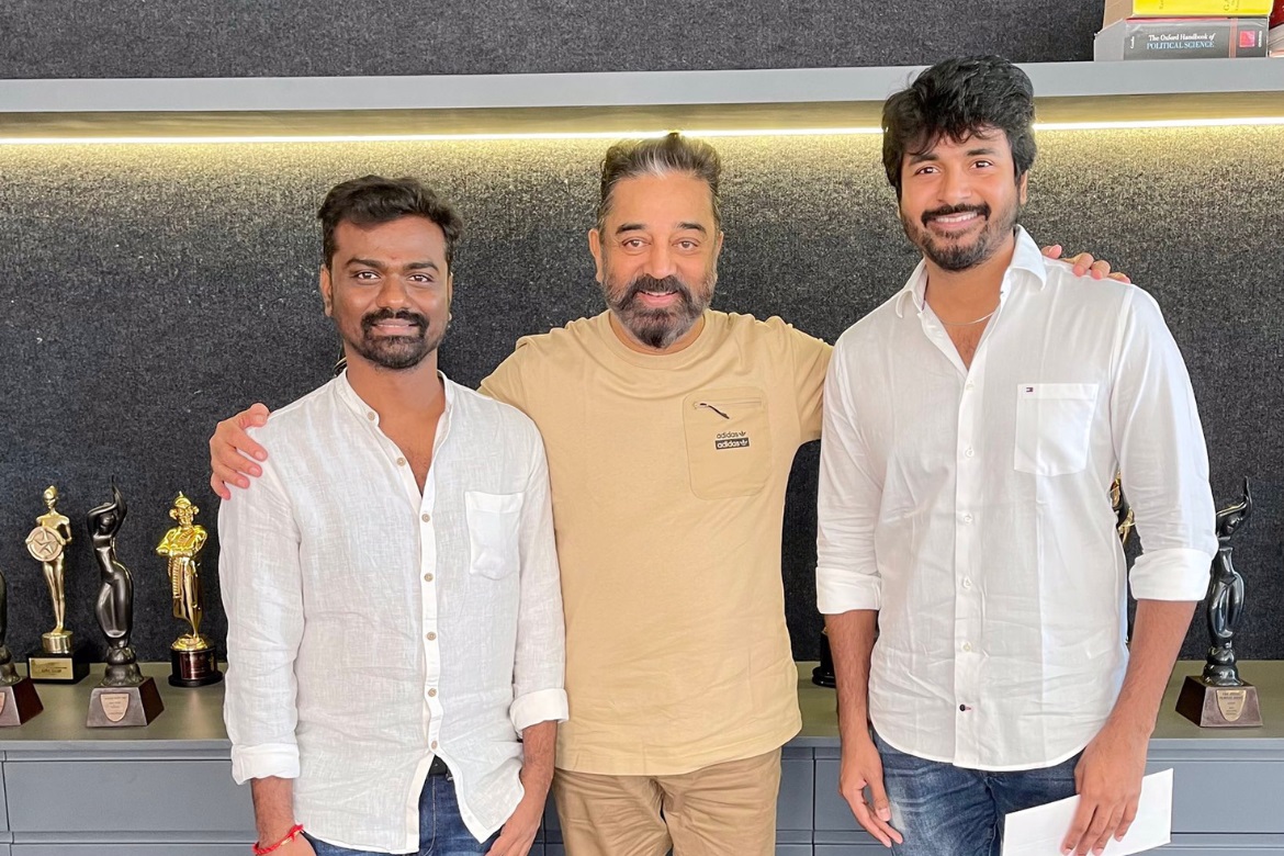 Kamal Hassan appreciates team Amaran after day 1 success