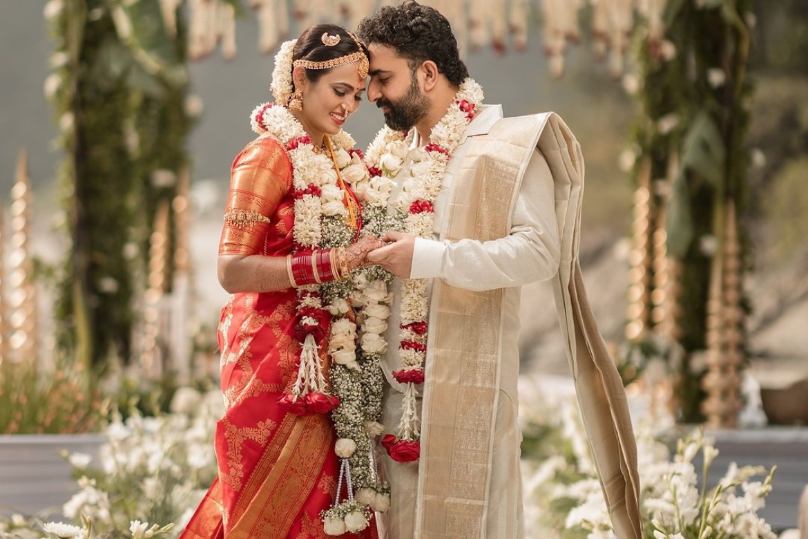 Ramya Pandyan marries Lovel Dhawan in Rishikesh