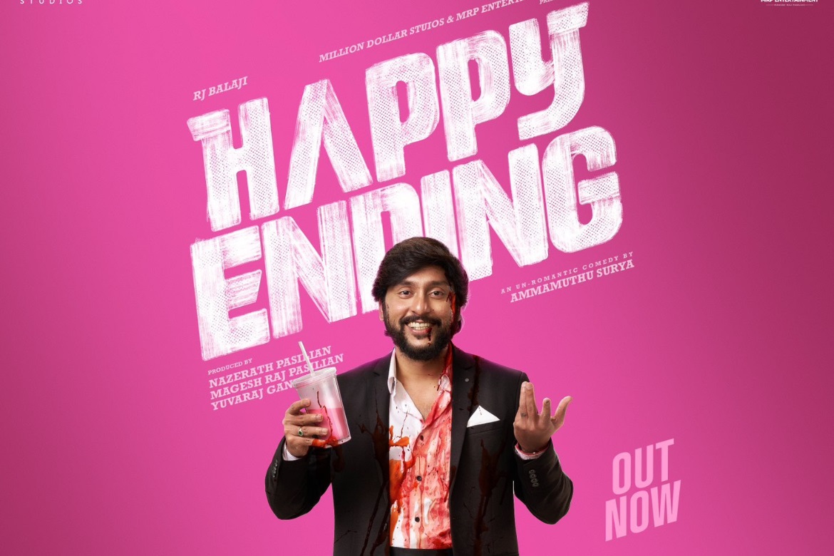 RJ Balaji starrer "Happy Ending" title teaser released